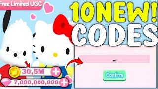 ⚠️New⚠️ ALL WORKING CODES FOR MY HELLO KITTY CAFE IN SEPTEMBER 2024 ROBLOX HELLO KITTY CAFE CODES [upl. by Amadeo]