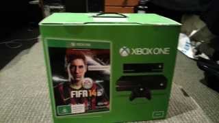 Xbox One Fifa 14 Day One Edition Console Unboxing [upl. by Ylim8]