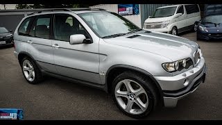 Walk AroundTest Drive  2002 BMW X5 46iS  JDM Car Auctions [upl. by Hannazus193]