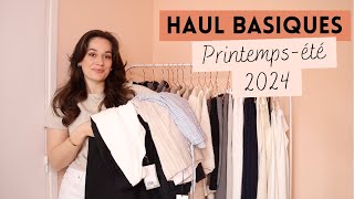 HAUL PRINTEMPS  Ã‰TÃ‰ 2024  ARKET COS MANGO HampM  Lauriane Villa [upl. by Jez]