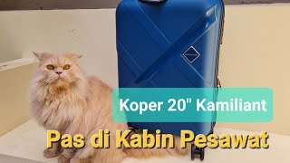 Unboxing Koper 20 inch Murah Terbaik  KAMILIANT Falcon by American Tourister [upl. by Halbeib]