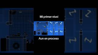 Mi primer nivel gd geometrydash geometry editor [upl. by Ahtennek]