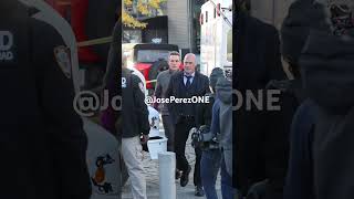 Christopher Meloni filming at the Organized Crime law and order set ElliotStabler [upl. by Irmo]