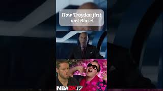 Troydan Meets Blaze for the first time  NBA 2K17 MyPark [upl. by Annibo167]