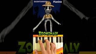 Zoonomaly Official Release Trailer LIGHTSAREOFF Piano Tutorial [upl. by Luana]