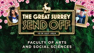 Ceremony E  FASS  UG Graduations 2024  University of Surrey [upl. by Lletnwahs]