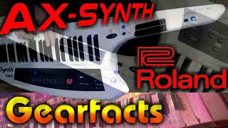 The Roland AX Synth Keytar was born for the stage baby [upl. by Ennyletak]