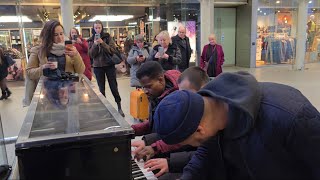 Public Piano Performance Causes Shoppers To Film On Smartphones [upl. by Fai216]