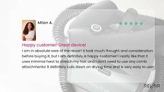 RevAir  Hair Dryer with 5000 5 ⭐️ REViews [upl. by Yelkrab]