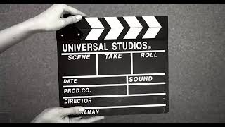 A Vintage Clapperboard Used In Making Film Scenes [upl. by Keram]