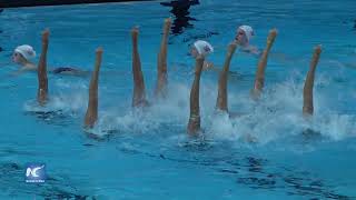 Perú alberga Campeonato Mundial Junior de Natación Artística [upl. by Lekzehcey]