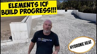 Elements ICF Build Progress Getting Above Grade [upl. by Almund]