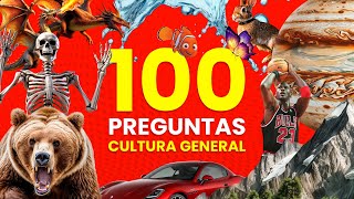 100 Preguntas de CULTURA GENERAL 📖💡 ¿Qué tanto sabes de TODO ✅🧠 [upl. by Julianna]