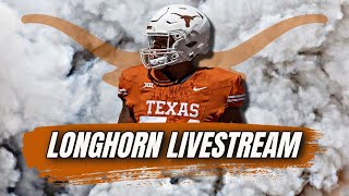 Longhorn Livestream  Practice Observations  Latest Texas Football News  Recruiting Updates [upl. by Jankey321]