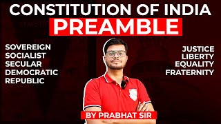 Understanding the Preamble of the Constitution of India  Key Values Explained [upl. by Merrili]