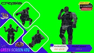 Green Screen 2024  Animation 3D  Free HD  Chroma Key Video Effects  Game Character VFX [upl. by Nylinnej]