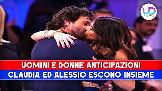 Anticipazioni Uomini e Donne Alessio E Claudia Lasciano Insieme La Trasmissione [upl. by Eciryt]