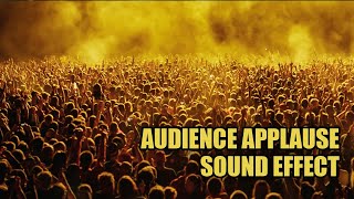 Audience Applause Sound Effect 👏 Crowd Cheering [upl. by Vachil]