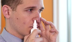 Mayo Clinic Minute Combat allergies like a pro by learning how to use your nasal spray properly [upl. by Weide]