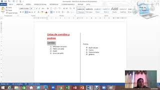 Tutorial de Word Columnas numeración y viñetas [upl. by Cilla243]