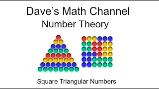 Square Triangular Numbers [upl. by Hymen867]