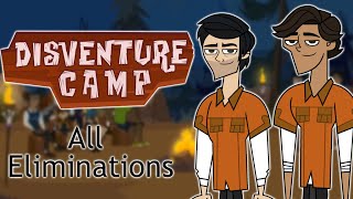 Disventure Camp Season 1  All Eliminations [upl. by Eelorac942]