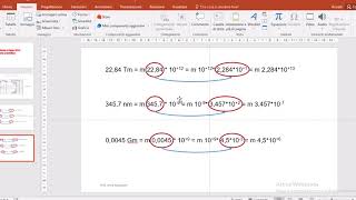 Equivalenze in base 10 in notazione scientifica [upl. by Rybma]