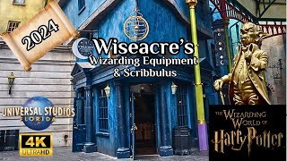 Wiseacres wizarding equipment I Scribbulus I Diagon Alley I Full Tour I Universal Orlando Resort [upl. by Nesral646]