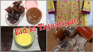 EID KI TIYAARI SHURUIMLI AUR KHJOOR KI CHATNI KI RECIPEKAPRY JOOTY JEWELLERY [upl. by Tace525]