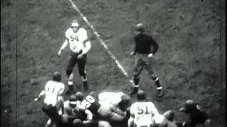 Northwestern Football vs Notre Dame 1935 [upl. by Sseb]