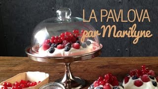 Recette de la pavlova un délicieux dessert russe par Maryline [upl. by Arriat]