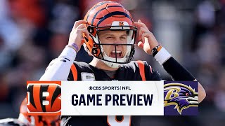 NFL Week 11 Thursday Night Football Bengals at Ravens I FULL PREVIEW I CBS Sports [upl. by Fiedler590]