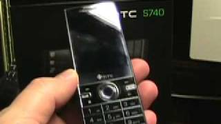 A look at the HTC S740 Windows Mobile Smartphone [upl. by Mulderig]