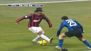 70 Players Destroyed by Ronaldinho In Milan [upl. by Nibram]