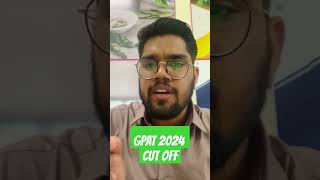 GPAT 2024 CUT OFF  CHECK NOW gpatexam gpat2025 [upl. by Hilleary]