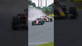 Leclerc amp Perezs FinalLap Duel 🔥 [upl. by Slade688]