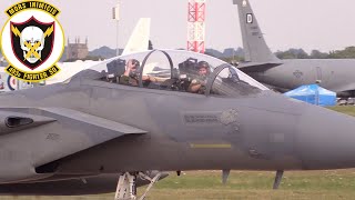 RIAT 2015 selected fast jet arrivals  16th July [upl. by Luigino]