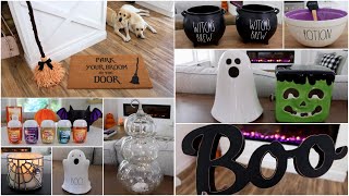 HUGE HALLOWEEN DECOR  FALL DECOR HAUL  HOMEGOODS TJ MAXX MARSHALLS BATH amp BODY WORKS [upl. by Harmonia]