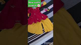 New outfit scratch 🌸trending viralshortvideo youtubeshorts sewing 🧵🪡 [upl. by Britney]