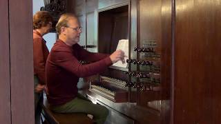 Willem van Twillert plays his TOCCATA FESTIVA PSALM 21 in Romantic Style Lohmanorgan Farmsum NL [upl. by Oinesra]