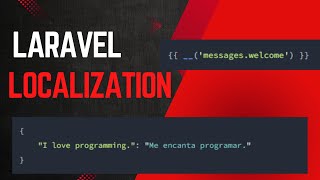 Laravel Localization Tutorial Translate Your App Like a Pro 2024 [upl. by Nage]