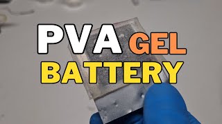 Make a Gel Battery with PVA [upl. by Klusek]