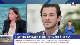 Lacteur Gaspard Ulliel est mort à 37 ans [upl. by Aeki3]