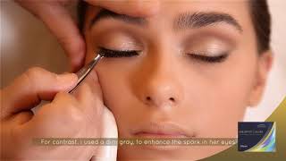 Air Optix Colors The Sterling Gray look makeup tutorial by Bassam Fattouh [upl. by Demeyer]