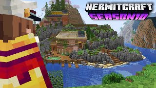 Adding Depth To Terrain  Hermitcraft 10 Stream [upl. by Yeknarf656]