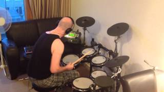 Deeelite  Groove Is In The Heart Roland TD12 Drum Cover [upl. by Philana]