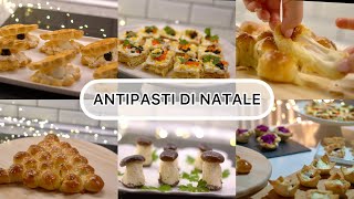 ⭐ 8 Antipasti di Natale  i migliori facili buoni e eleganti antipasti pasta sfoglia gourmet [upl. by Tali]