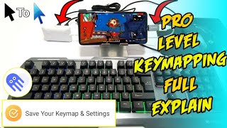 ⌨️Pro Level Keymapping  Garena Free Fire  Save Your Keymap  Play FF With Keyboard amp Mouse [upl. by Yrtneg278]