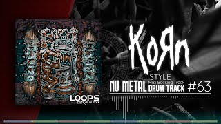 Nu Metal Drum Track  Korn Style  100 bpm [upl. by Larrabee]