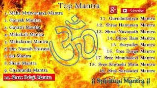 Top 19 Mantras  Full Songs   Shiv mantra  Ganesh Mantra  Sai Mantra  Hanuman Mantra [upl. by Pooley]